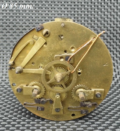 === Pendule uurwerk = Vincenti = oud === 23421