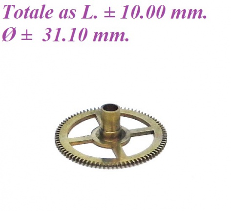 === Uurrad Franse pendule / regulateur = oud === 28021