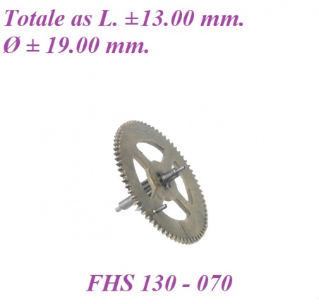 Onderdeel voor uurwerk FHS 130 - 070 = 28098