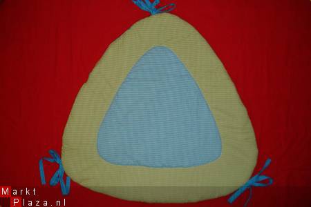 Boxkleed Bopita Driehoek turquoise lime 1 NIEUW! - Afbeelding 3