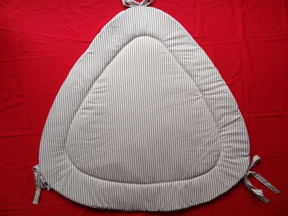 NIEUW Boxkleed Bopita Driehoek beige wit streep 1 - Afbeelding 3