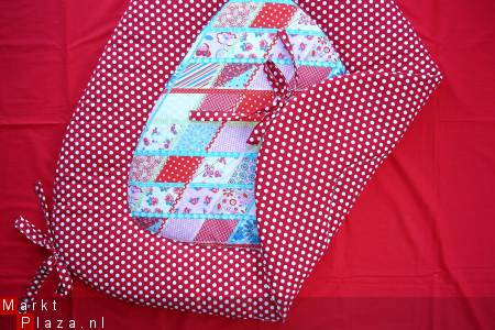 NIEUW! Boxkleed Bopita Driehoek Pip Polkadots rood 1 - Afbeelding 2