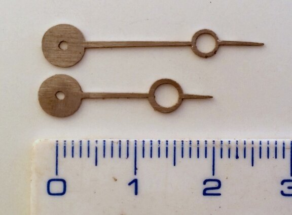 Pendule wijzers PD 016