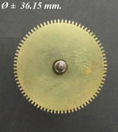 Veer trommel = Franse pendule = zonder veer =28390