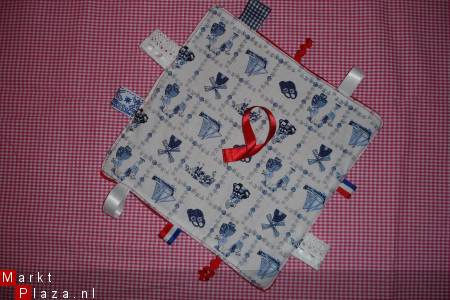 Boxkleed Holland rood wit Boerenbont Polkadots NIEUW! - Afbeelding 6