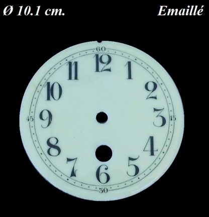 === Wijzerplaat = Green emaillé = oud === 26445