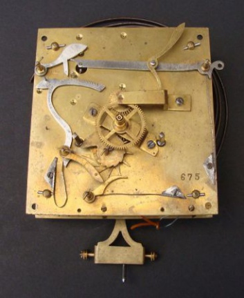 2 Gewicht uurwerk = . Resch = opknapper 16309