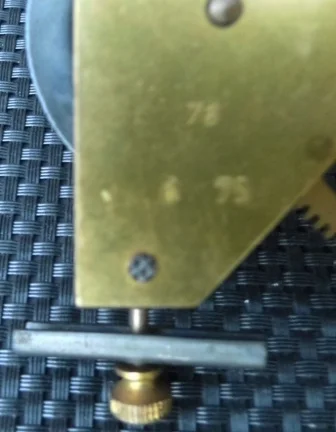 === Comtoise ketting uurwerk = gebruikt === 28916 - Afbeelding 4