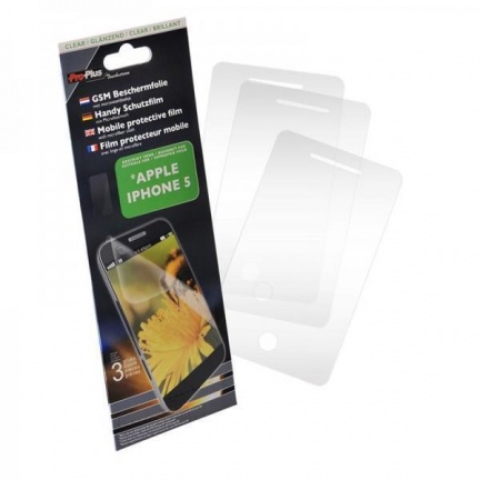 Display beschermfolie 3 stuks voor Apple Iphone 5 - Clear - nr. 1