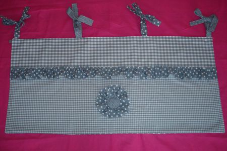 NIEUW! Boxkleed Bopita Driehoek grijs wit ruit dots 2 - Afbeelding 3