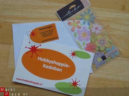 Hobbyshoppie kadobonnen