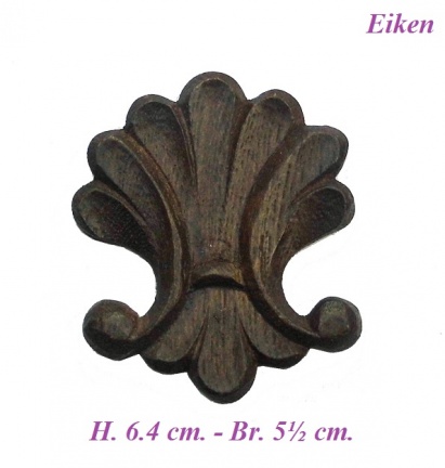 === Klok ornamentje = eiken = oud === 29111