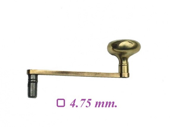 === Sleutel Engelse staande klok = oud === 28449