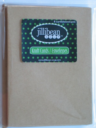 Jillibean kraft cards & envelopes
