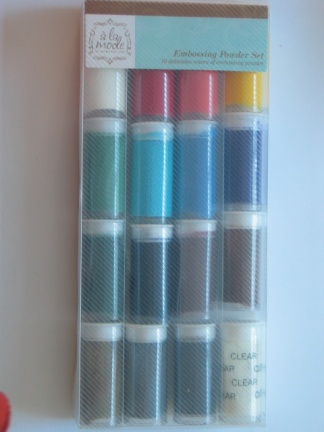 Hampton art embossing powder set