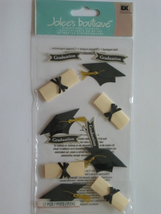 Jolee's boutique XL graduation cap and diploma