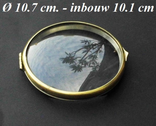 === Pendule deur = bol glas = gebruikt =28628