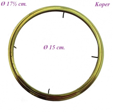 === Klokring = koper = gebruikt === 29663