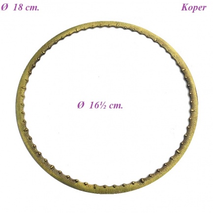 === Klokring = koper = gebruikt === 29677