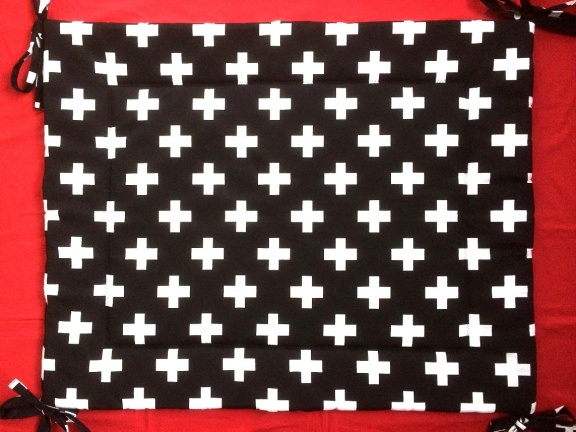 NIEUW! TRENDY! Boxkleed zwart wit plus - Afbeelding 2