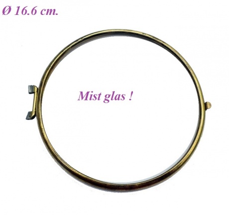 === Pendule deur = mist glas = gebruikt === 29786