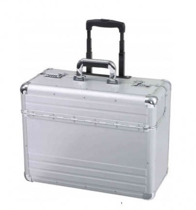 Piloten trolley koffer aluminium - nr. 1