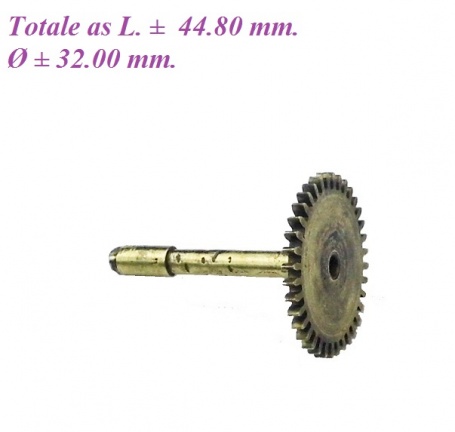 === Minutenrad = Engelse staande klok = oud === 29854