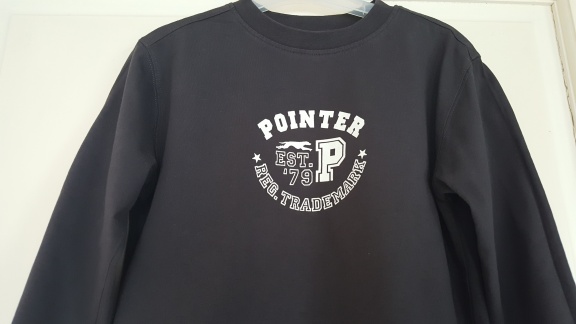 Pointer grijs shirt en rood grijze blouse maat 116 - Afbeelding 5
