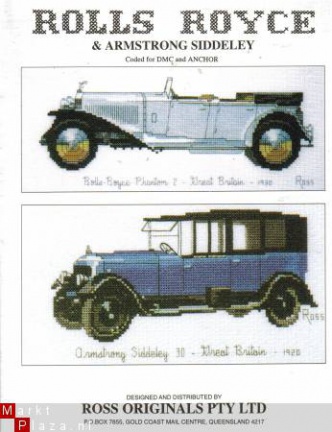 Ross Originals Origineel leaflet Rolls Royce & Amstrong Sid. - nr. 1