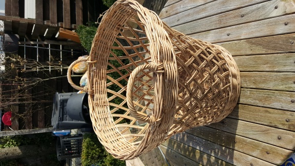 Riviera Maison rustic rattan grote ronde mand diameter 55cm - nr. 1