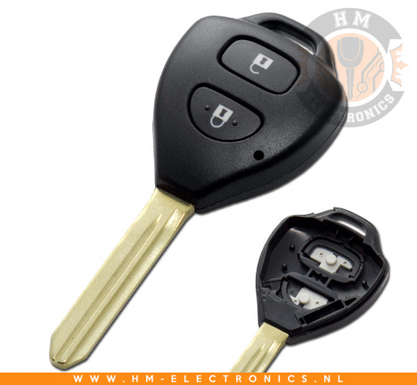 Toyota sleutel behuizing, afstandsbediening, transpondersleutel (026) - nr. 1