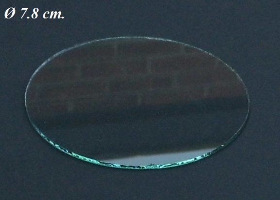 === Vlak glas = ± 7.8 cm. = gebruikt === 30827