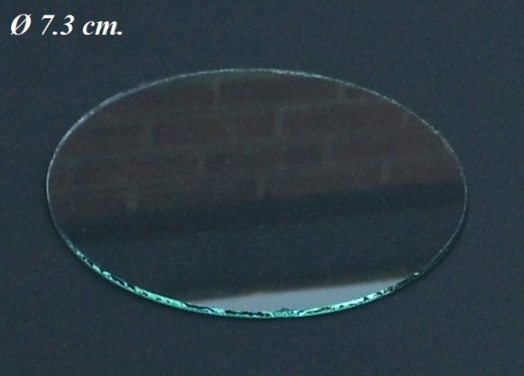 === Vlak glas = ± 7.3 cm. = gebruikt === 30824