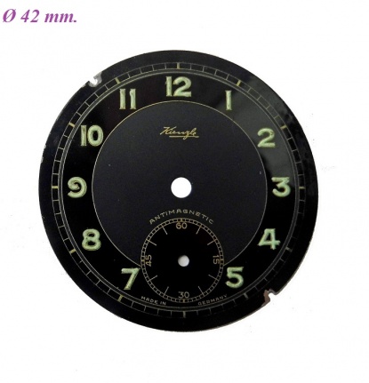 === Kienzle zakhorloge wijzerplaatje = 30812