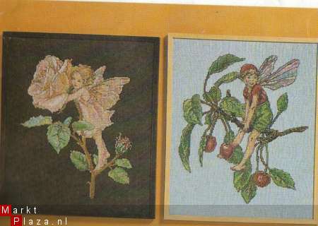 3 Vintage pakketten Bloemenkinderen/Fairies van C.M. Barker - nr. 1