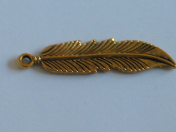 Gold feather