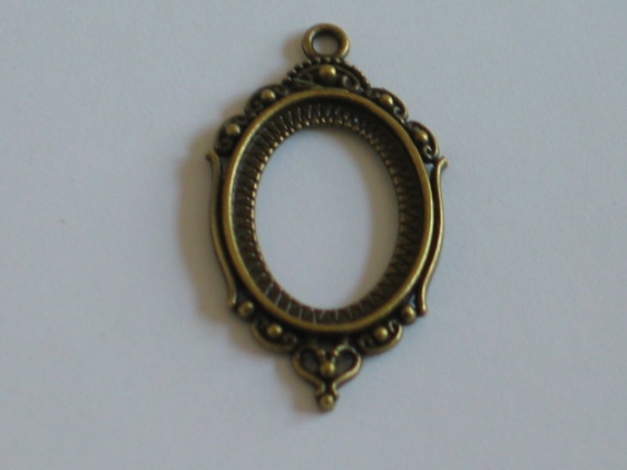 Bronze charm XL