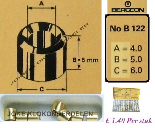 === Bergeon bouchons = B122