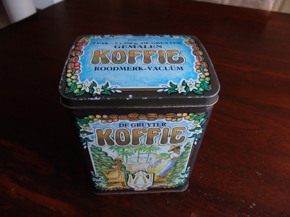 De Gruyter koffieblik. - nr. 1