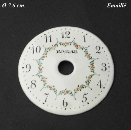 === Wijzerplaatje = emaillé = oud === 31364