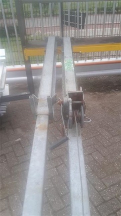 lichtmast verlichtingsmast met extra losse mast - Afbeelding 6