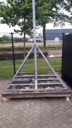 lichtmast zendmast verlichtingsmast 12 mtr - Afbeelding 2