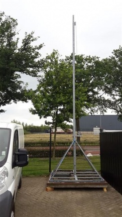lichtmast zendmast verlichtingsmast 12 mtr - Afbeelding 4