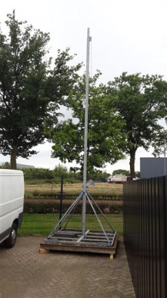 lichtmast zendmast verlichtingsmast 12 mtr - Afbeelding 5