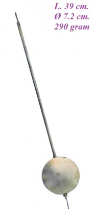 === Slinger = lens massief koper = gebruikt === 32262