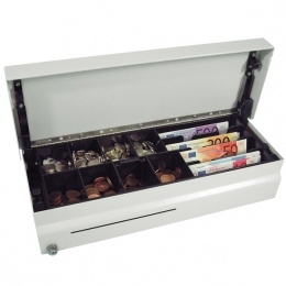 Cash Bases »CostPlus« Flip Lid 460 wit 460MOD02-0111 kassalade opening bovenzijde