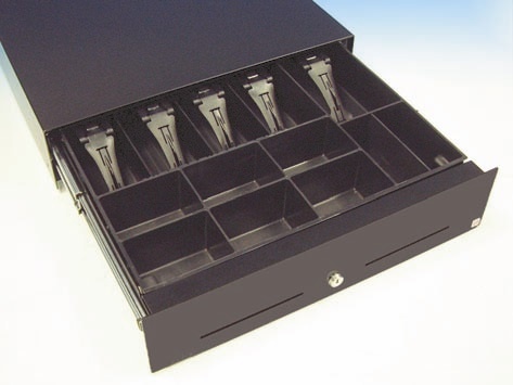 Cash Bases »CostPlus« SL3000 antraciet SL3000-0036 kassalade opening voorzijde 446x107x410mm