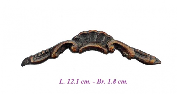 === Klok ornamentje = hout = oud === 32356