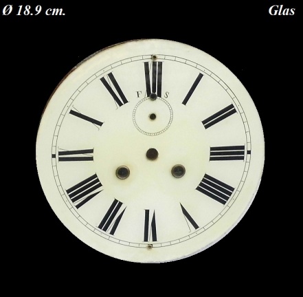 === Wijzerplaat = glas = oud === 32517