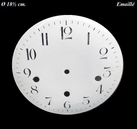=== Wijzerplaat = emaillé = oud === 32537